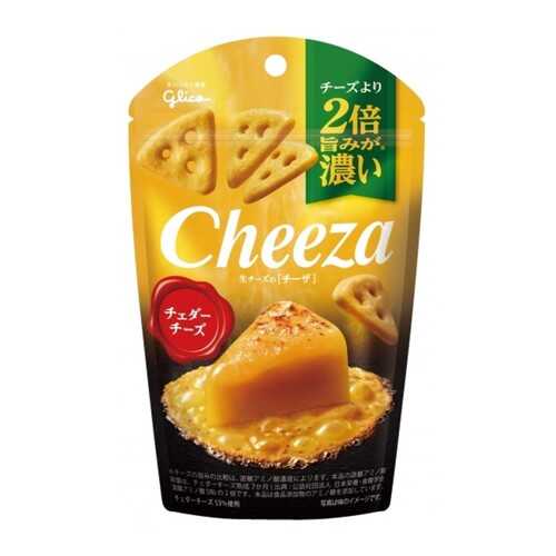 Печенье-снек Glico Cheeza с сыром чедером 40 г в Перекресток