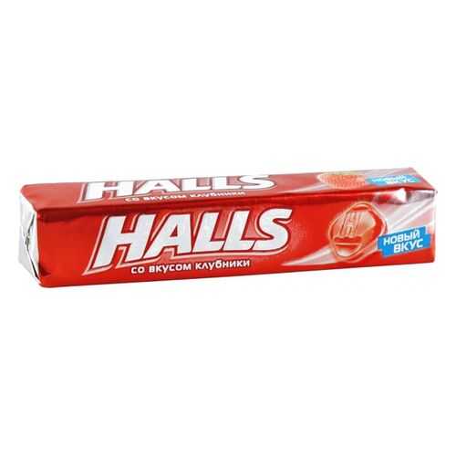 Карамель леденцовая Halls со вкусом клубники 25 г в Перекресток