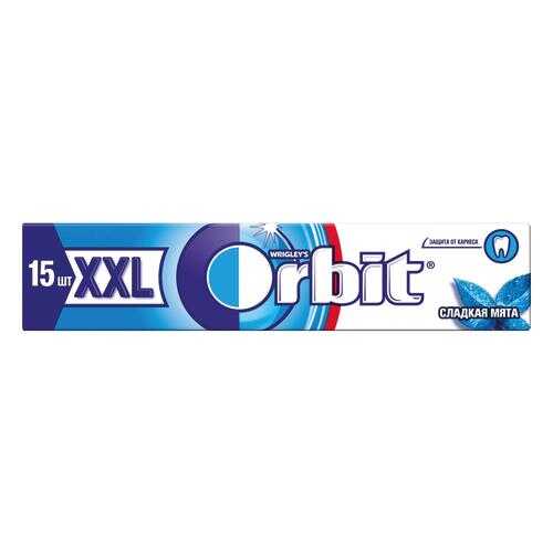 Жевательная резинка Orbit сладкая мята XXL 20 штук 20.4 г в Перекресток