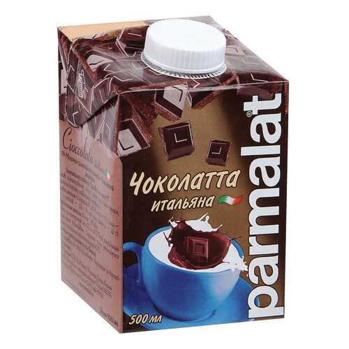 Коктейль Parmalat cioccolata Italiana молочно-шоколадный 1.9% 0.5 л в Перекресток