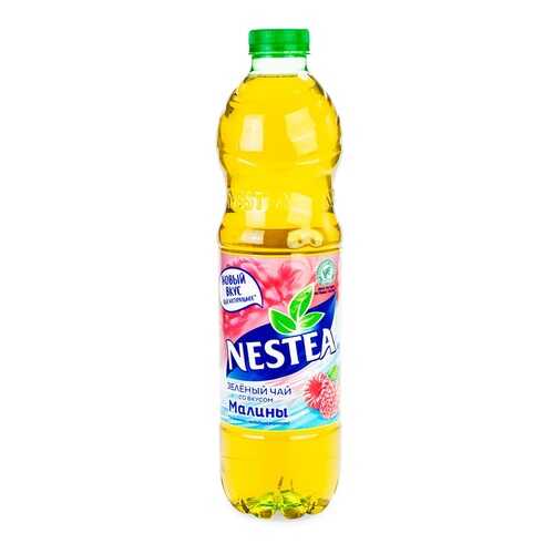 Холодный чай Nestea зеленый со вкусом малины, 1.5 л Россия в Перекресток