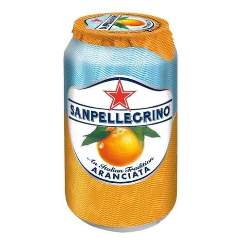 Напиток Aranciata Sanpellegrino апельсин среднегазированный сокосодержащий 0.33 л в Перекресток