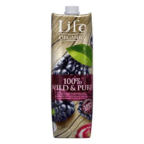 Сок Life premium Wild & Pure organic мультифруктовый 1 л в Перекресток